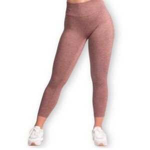 P'tula Mauve Pink High-Waist Seamless Leggings